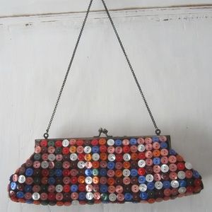 ALDO Button Purse - Bright & Colorful Purse